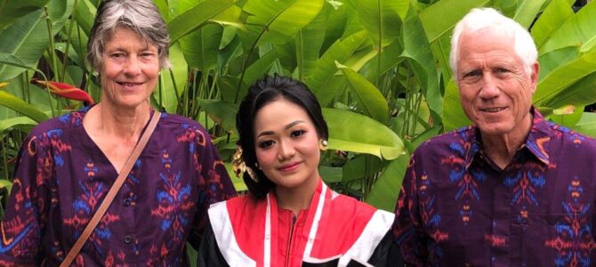 Graduation of Komang Graduation of Komang